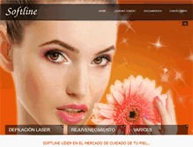 Tablet Screenshot of clinica-softline.com